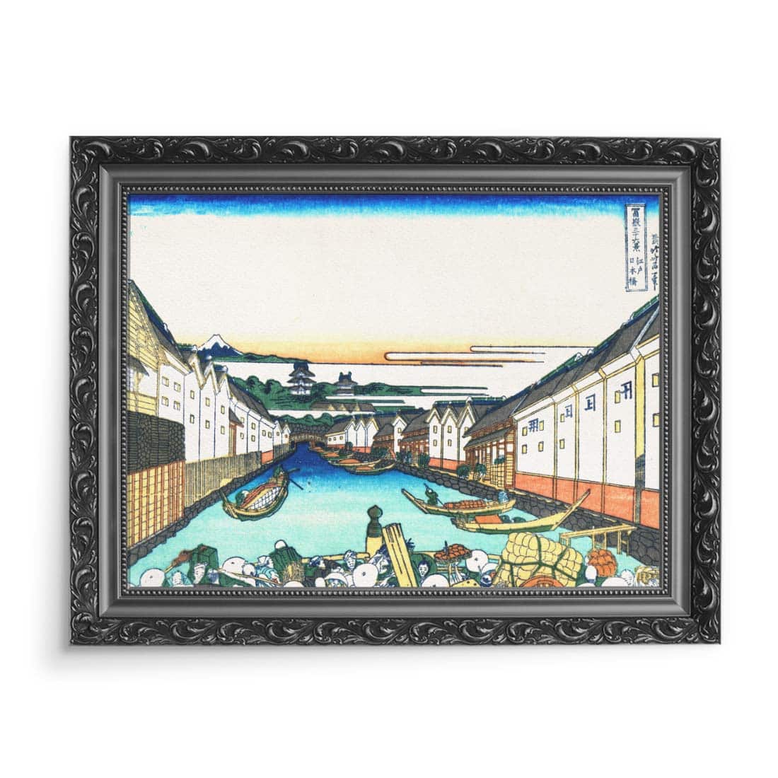 Katsushika Hokusai Most Nihonbashi 36 widoków Fuji 70x50