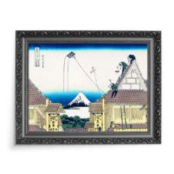 Katsushika Hokusai Sklep przy ulicy Suruga w Edo 36 widoków Fuji 70×50