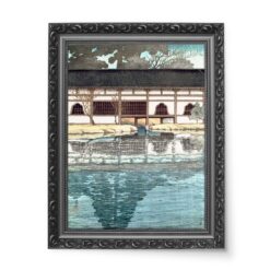 Kawase Hasui Byodo in w Uji wydruk na płótnie 50×70