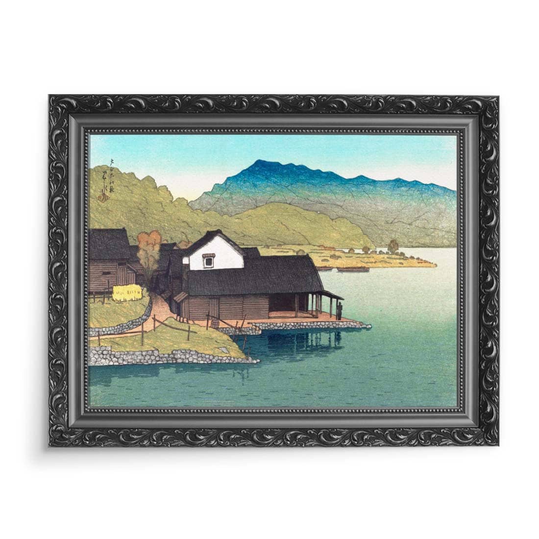 Kawase Hasui Jezioro Kugushi w Wakasa 70x50