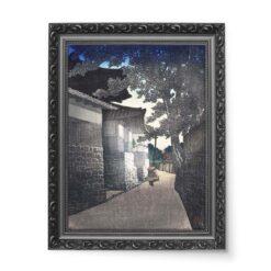 Kawase Hasui Kosho-ji w Etchu Him wydruk na płótnie 50×70