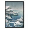 Kawase Hasui Staw Senzoku w Tokio 50×70 Kawase Hasui Staw Senzoku w Tokio 50×70
