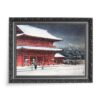 Kawase Hasui Świątynia Zojo-ji w śniegu 70×50 Kawase Hasui Świątynia Zojo-ji w śniegu 70×50