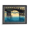 Kawase Hasui Tokio Fukagawa Kaminohashi 70×50 Kawase Hasui Tokio Fukagawa Kaminohashi 70×50