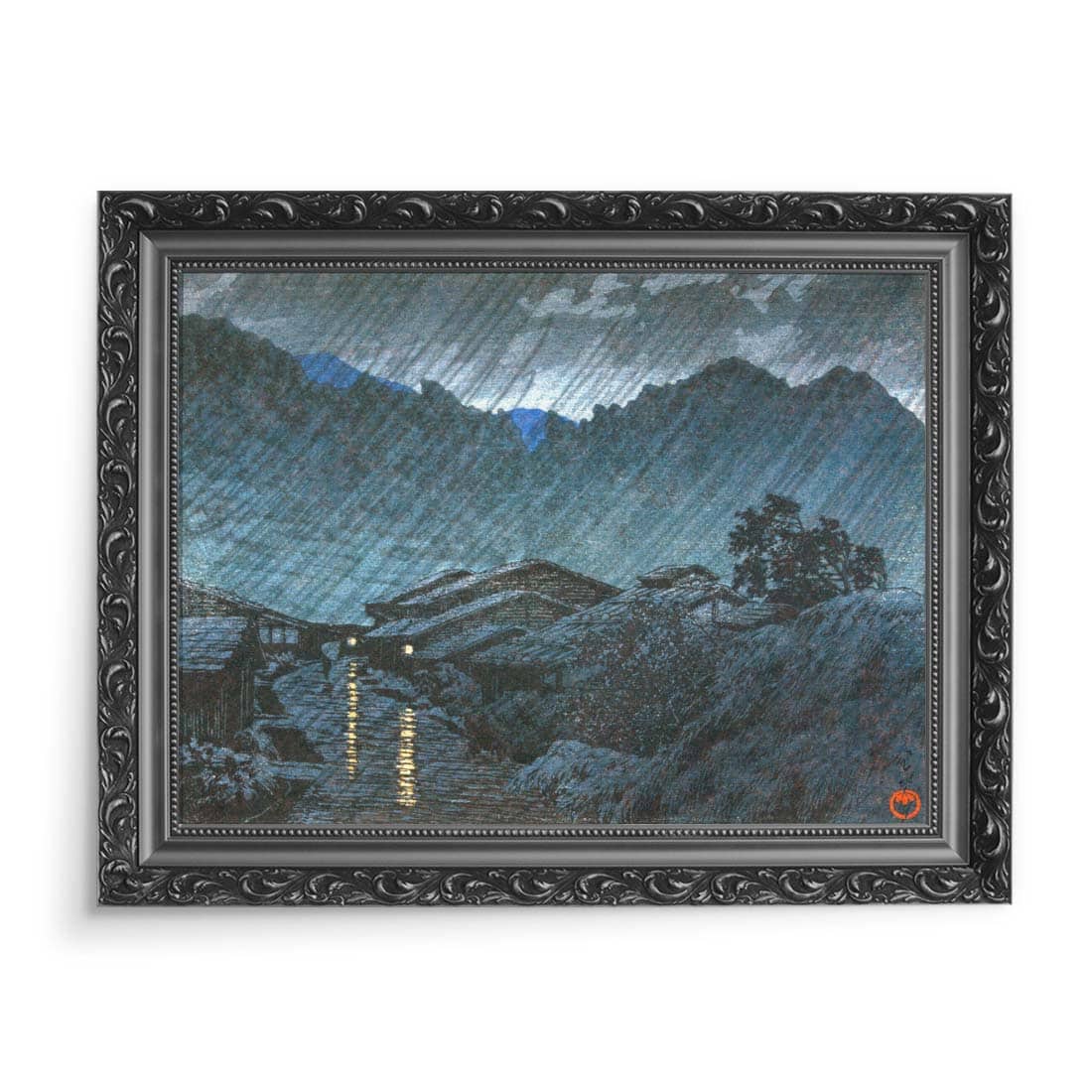 Kawase Hasui Wybór pejzaży Japonii Suhara w Kiso 70x50