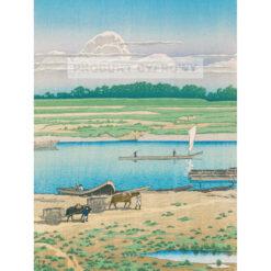 Kawase Hasui Yaguchi — produkt cyfrowy do pobrania