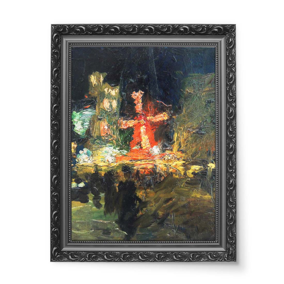 Ludwik de Laveaux Moulin Rouge w Paryżu wydruk na płótnie 50x70