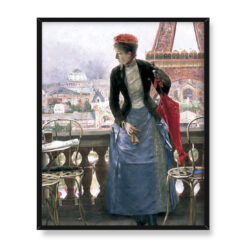 Luis Jimenez Aranda Dama na Wystawie Paryskiej 40×50