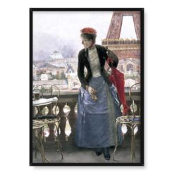 Luis Jimenez Aranda Dama na Wystawie Paryskiej 50×70