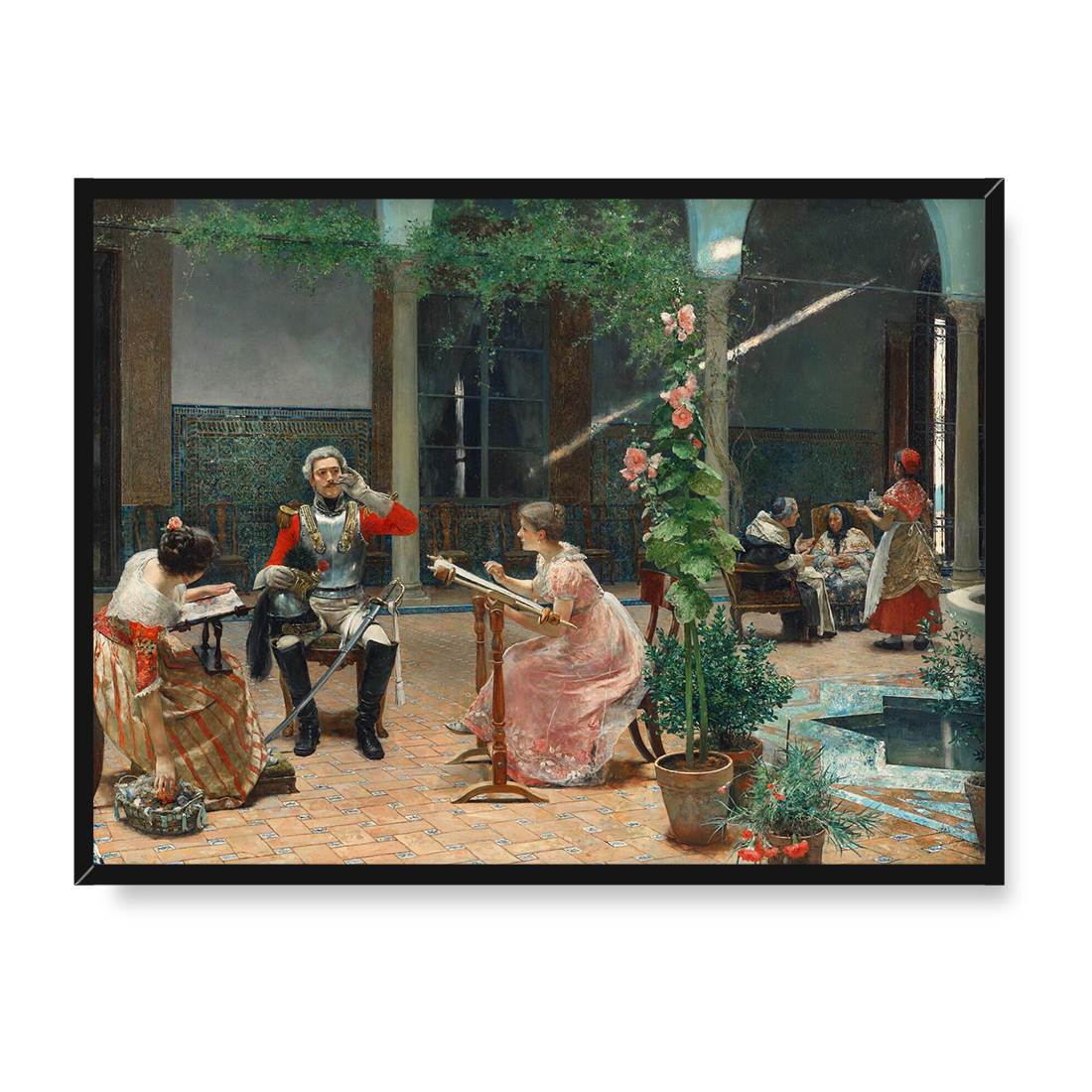 Luis Jimenez Aranda Popołudniowa rozrywka 40x30