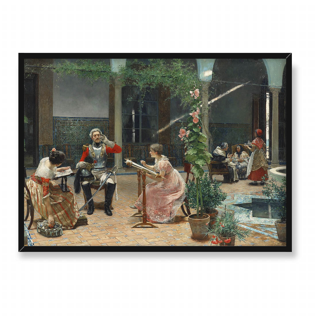 Luis Jimenez Aranda Popołudniowa rozrywka 70x50