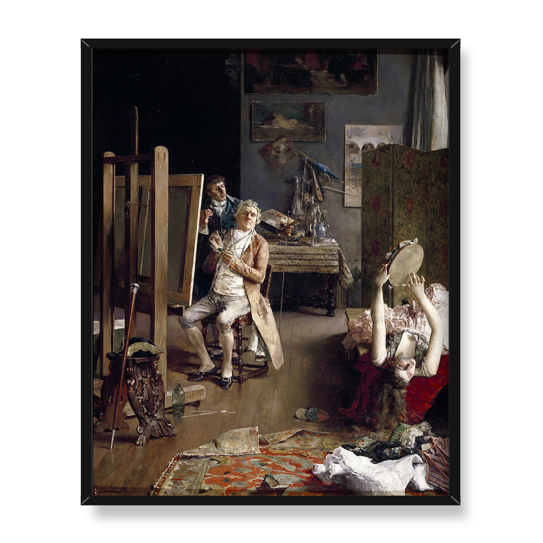 Luis Jimenez Aranda W pracowni malarza 40x50