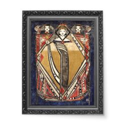 Margaret Macdonald Mackintosh Królowa 4 wydruk na płótnie 50×70