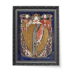 Margaret Macdonald Mackintosh Królowa wydruk na płótnie 50×70