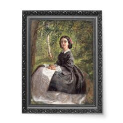 Marie Bracquemond Domniemany autoportret artystki wydruk na płótnie 50×70