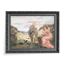 Marie Bracquemond Para w La Divonne 70×50