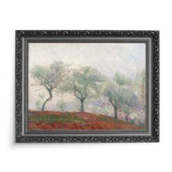 Marie Bracquemond Pejzaż z drzewami 70×50