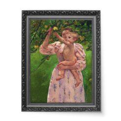 Mary Cassatt Dziecko zbierające owoce wydruk na płótnie 50×70