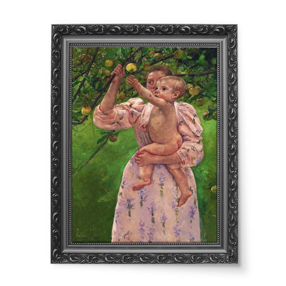 Mary Cassatt Dziecko zbierające owoce wydruk na płótnie 50x70