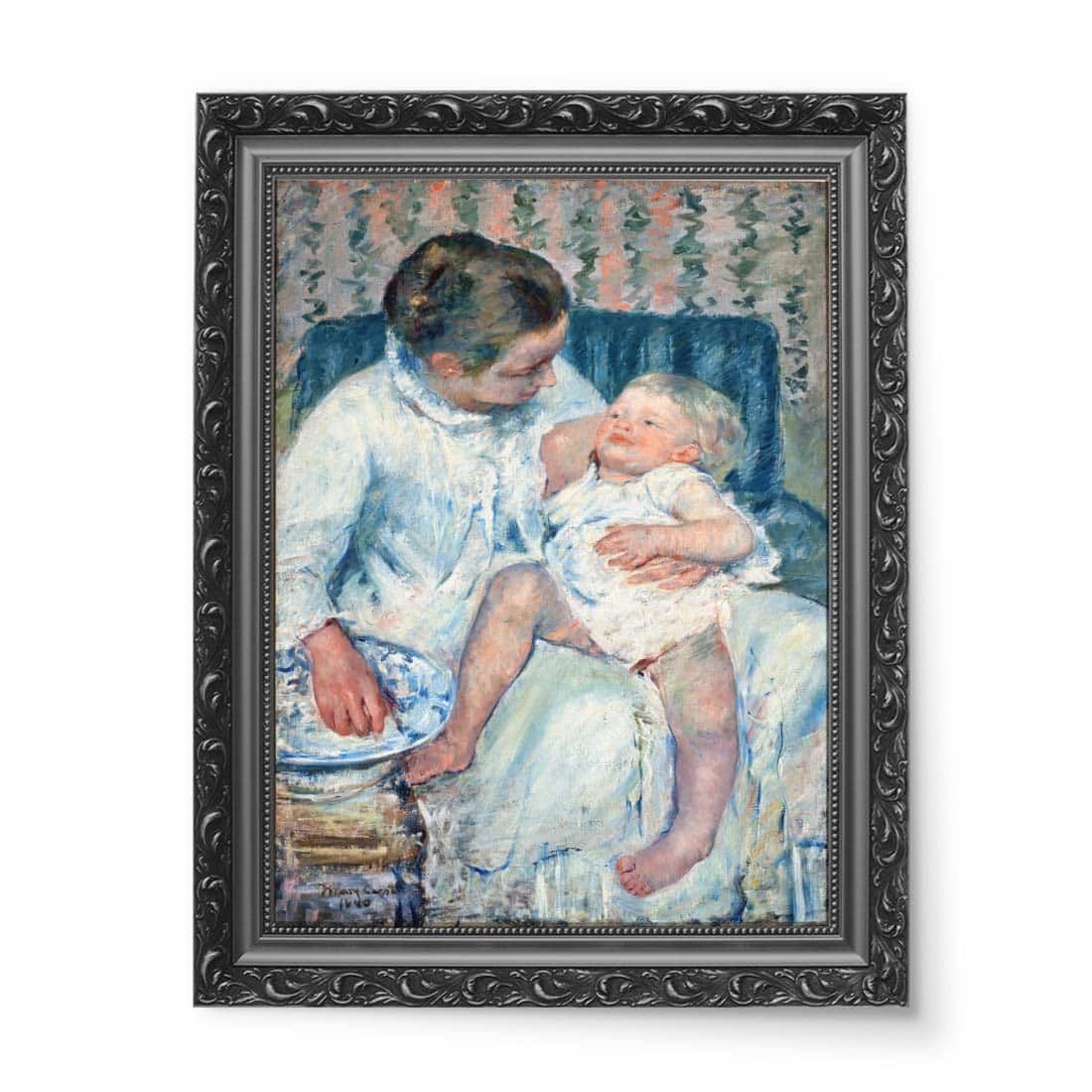 Mary Cassatt Matka myjąca śpiące dziecko wydruk na płótnie 50x70