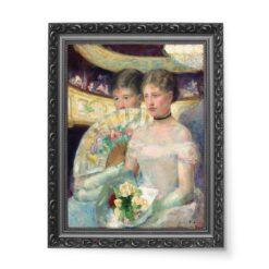 Mary Cassatt The Loge wydruk na płótnie 50×70
