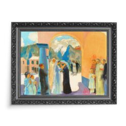 Maurice Denis Nawiedzenie w Finhaut 70×50