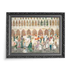 Maurice Prendergast Piazzetta w słońcu Wenecja 70×50