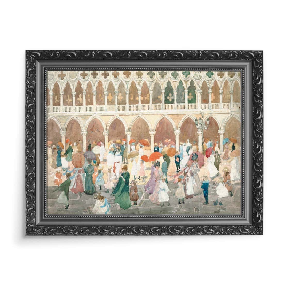 Maurice Prendergast Piazzetta w słońcu Wenecja 70x50