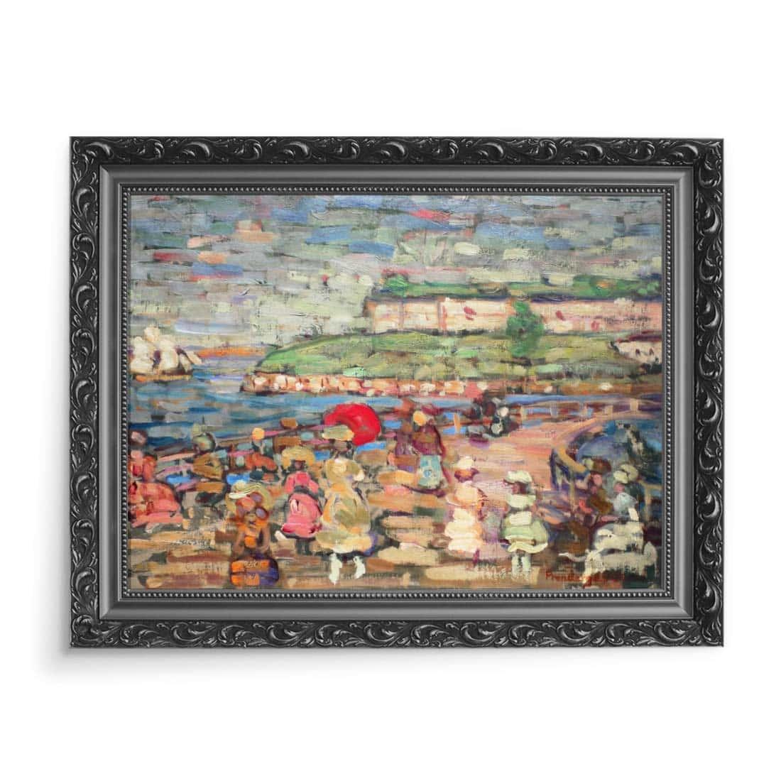 Maurice Prendergast Postacie na moście 70x50