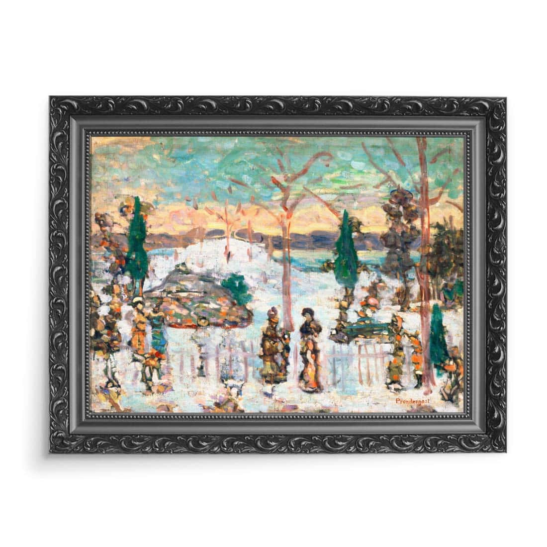 Maurice Prendergast Śnieg w kwietniu 70x50