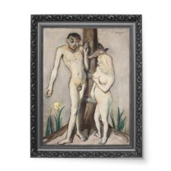 Max Beckmann Adam i Ewa wydruk na płótnie 50×70