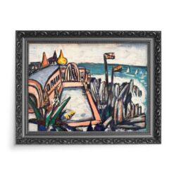 Max Beckmann Basen Cap Martin 70×50