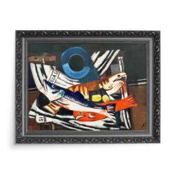 Max Beckmann Duża martwa natura z rybą 70×50