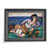 Max Beckmann Leżąca kobieta nad morzem 70×50 Max Beckmann Leżąca kobieta nad morzem 70×50