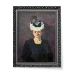 Max Beckmann Portret Minny Tube-Beckmann wydruk na płótnie 50×70