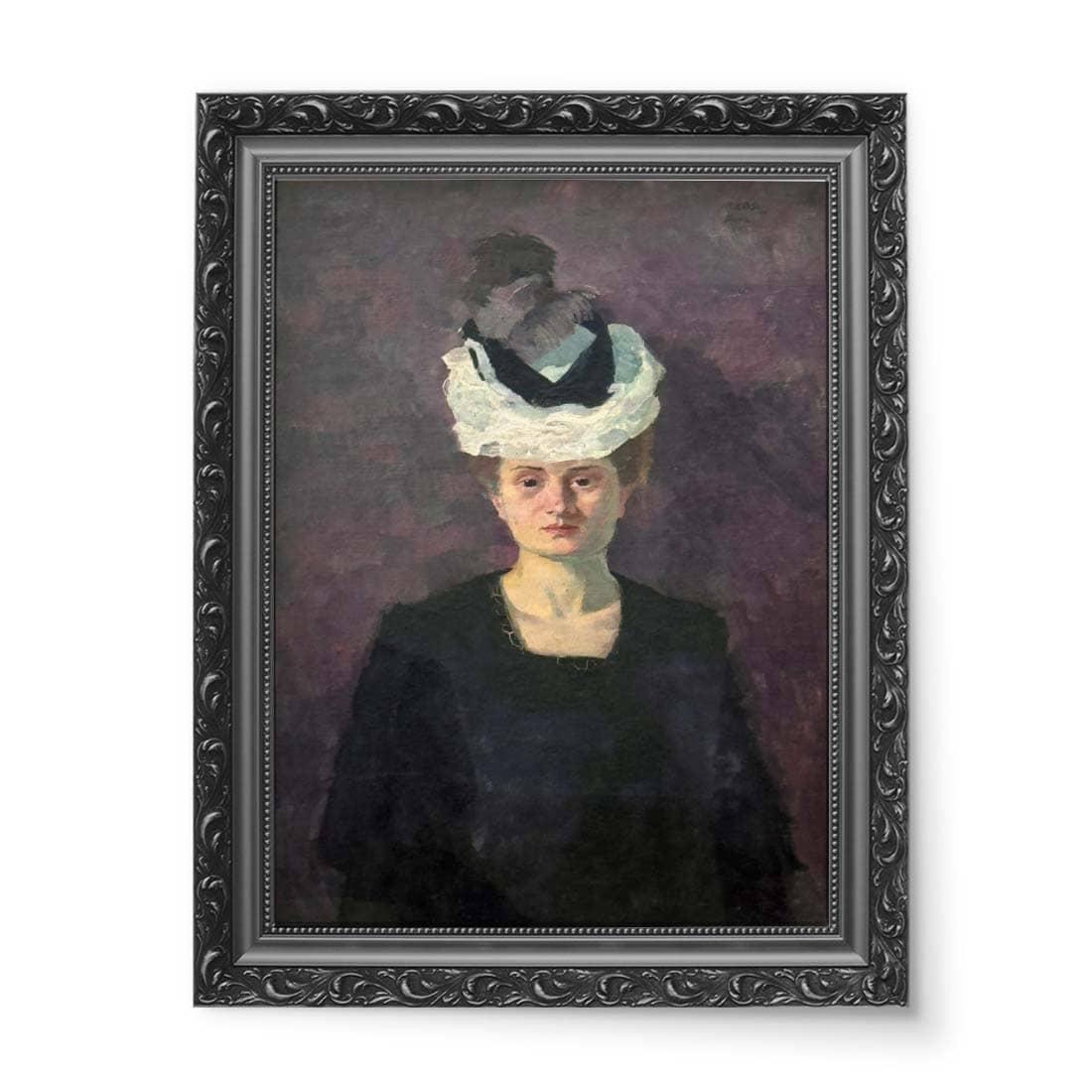 Max Beckmann Portret Minny Tube-Beckmann wydruk na płótnie 50x70