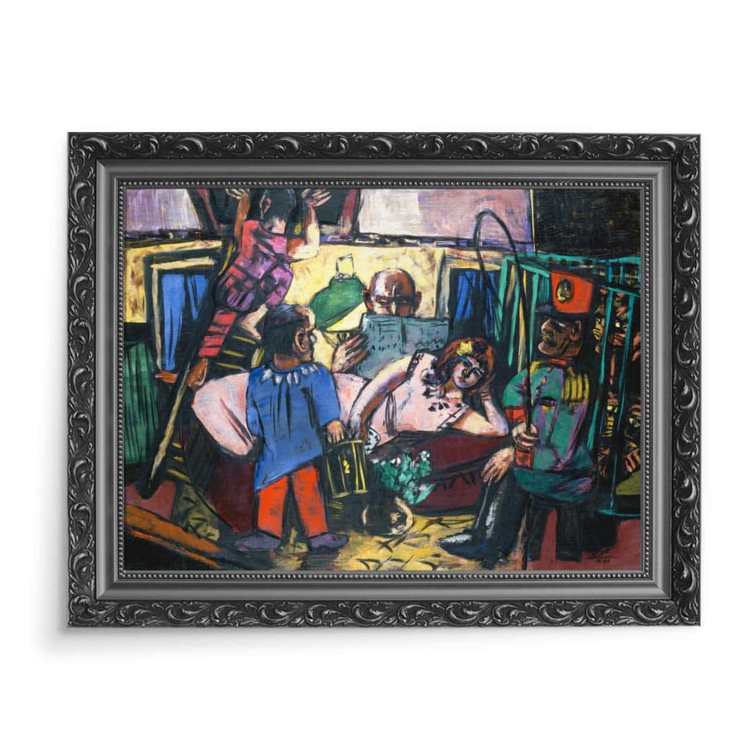 Max Beckmann Wóz cyrkowy 70x50