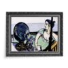 Max Beckmann Zadumana kobieta nad morzem 70×50 Max Beckmann Zadumana kobieta nad morzem 70×50
