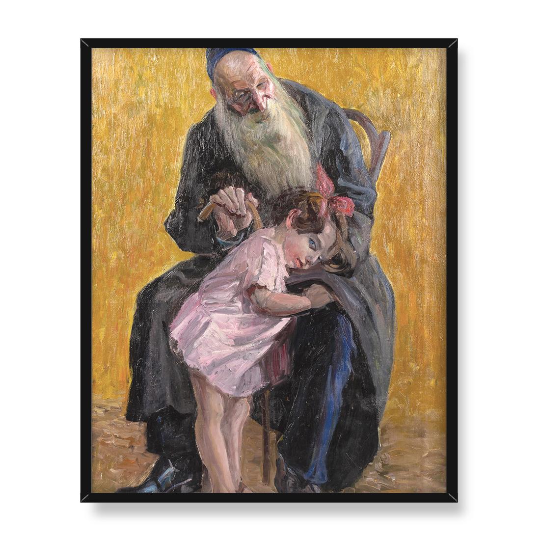 Max Hanemann Kochany dziadek 40x50 w RAMIE