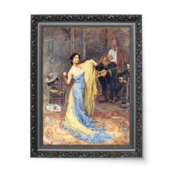 Max Slevogt Portret tancerki Anny Pawłowej wydruk na płótnie 50×70