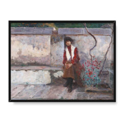 Menci Clement Crncić Dziewczynka 40×30