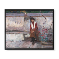 Menci Clement Crncić Dziewczynka 50×40