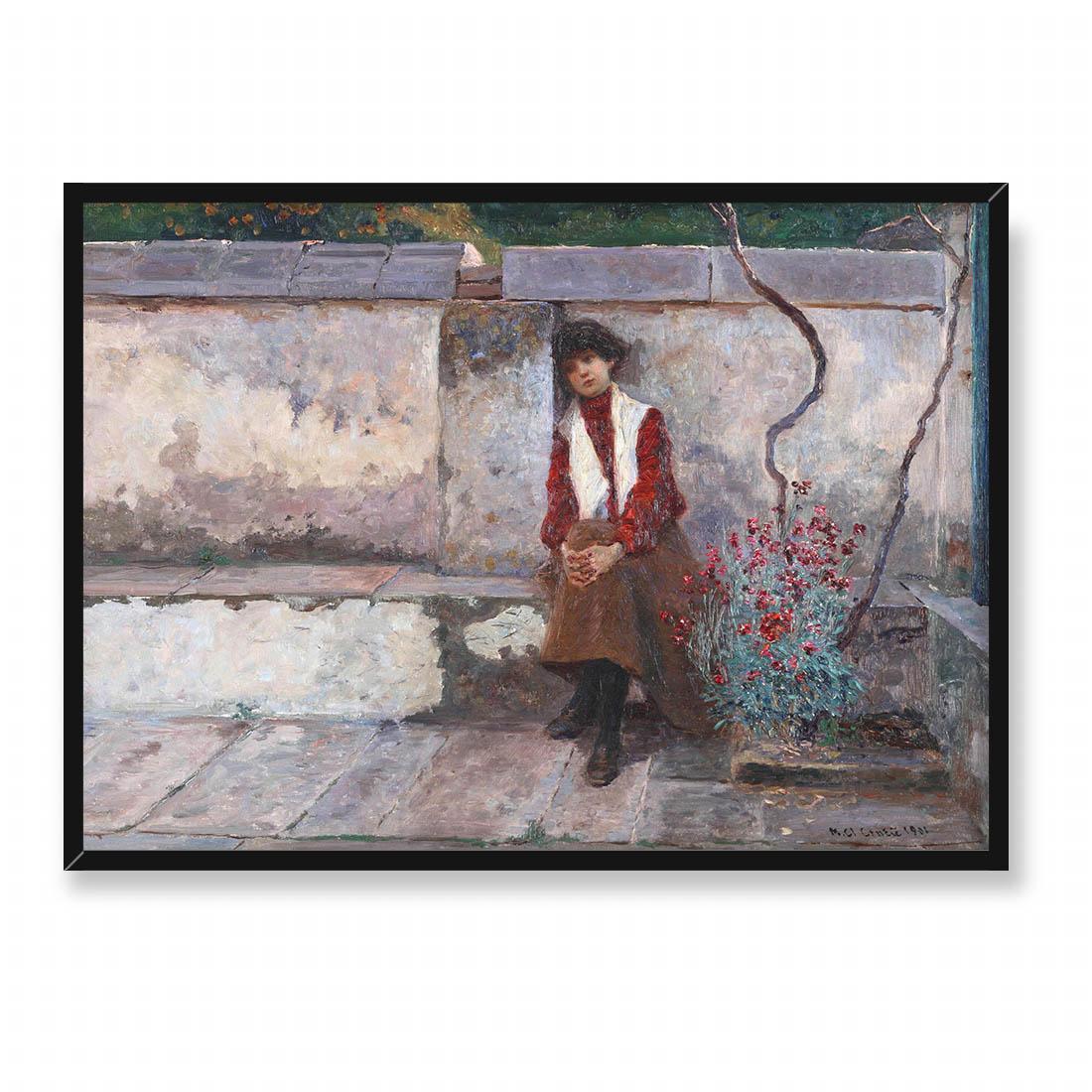 Menci Clement Crncić Dziewczynka 70x50