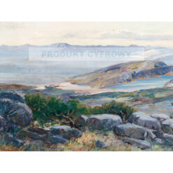 Menci Clement Crncić Krajobraz nadmorski w Rijece — produkt cyfrowy do pobrania