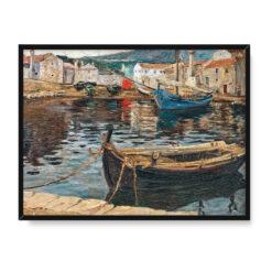 Menci Clement Crncić Port w Kraljevicy 40×30