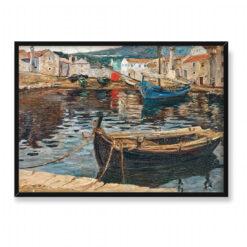 Menci Clement Crncić Port w Kraljevicy 70×50