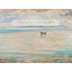 Menci Clement Crncić Widok na Krk — produkt cyfrowy do pobrania