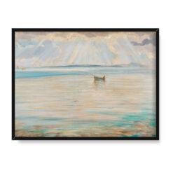 Menci Clement Crncić Widok na Krk 40×30