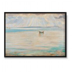 Menci Clement Crncić Widok na Krk 70×50