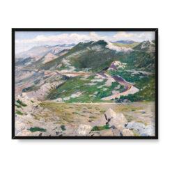 Menci Clement Crncić Widok na Welebit 40×30